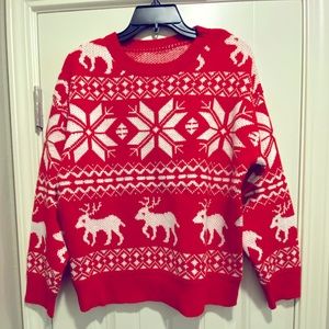 Red Christmas sweater